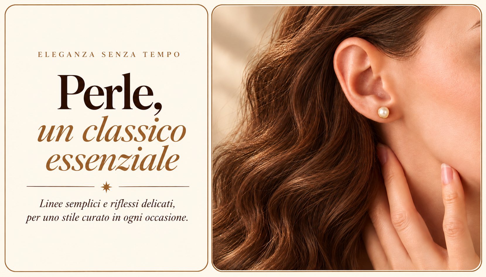 Eleganza senza tempo. Perle, un classico essenziale: linee semplici e riflessi delicati, per uno stile curato in ogni occasione.